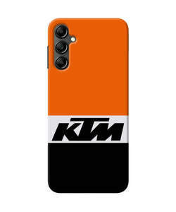 KTM Colorblock Samsung A14 5G Real 4D Back Cover