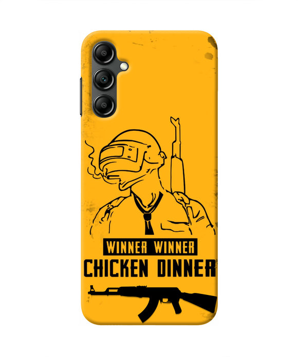 PUBG Chicken Dinner Samsung A14 5G Real 4D Back Cover