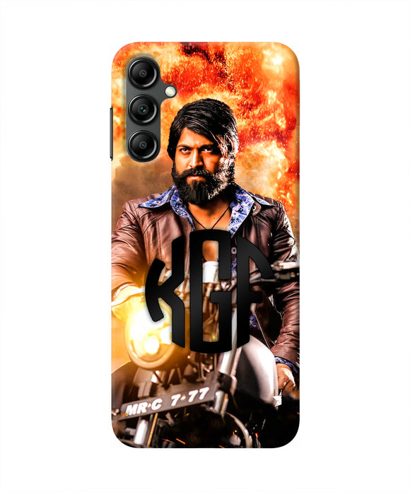 Rocky Bhai on Bike Samsung A14 5G Real 4D Back Cover