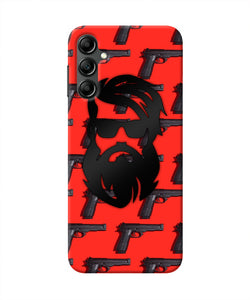 Rocky Bhai Beard Look Samsung A14 5G Real 4D Back Cover