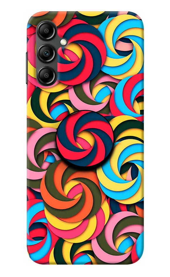 Spiral Pattern Samsung A14 5G Pop Case