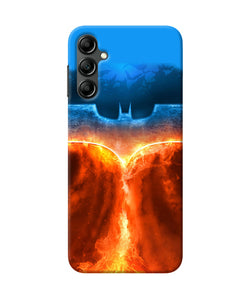 Burning batman logo Samsung A14 5G Back Cover