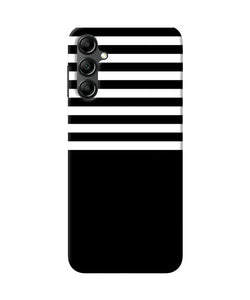 Black and white print Samsung A14 5G Back Cover