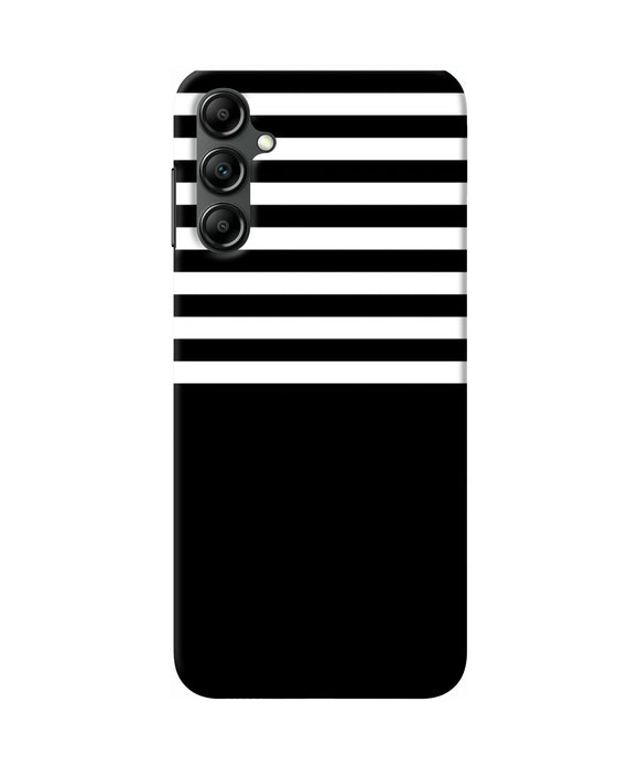 Black and white print Samsung A14 5G Back Cover