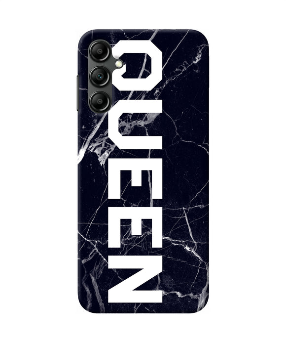 Queen marble text Samsung A14 5G Back Cover