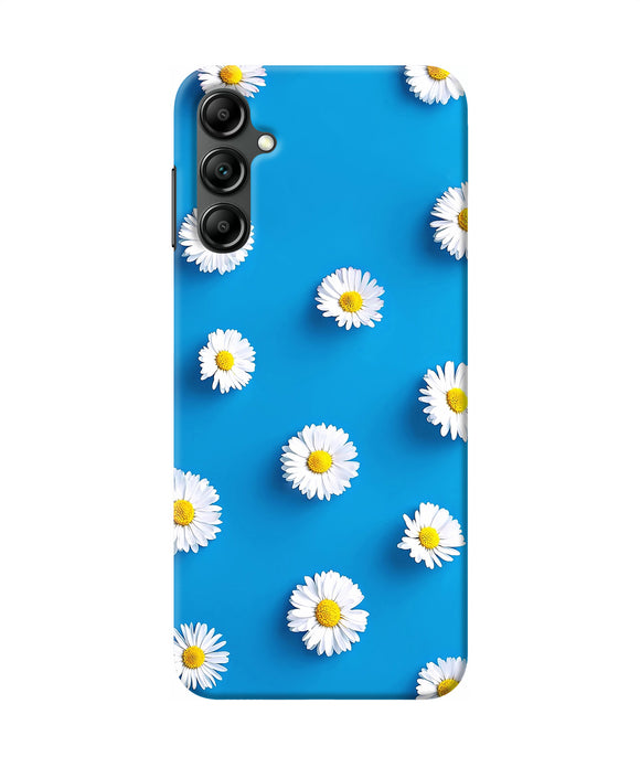 White flowers Samsung A14 5G Back Cover