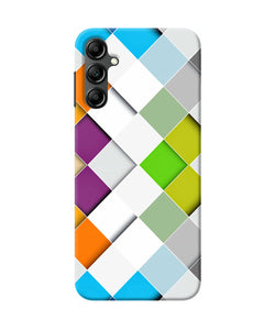 Abstract color box Samsung A14 5G Back Cover