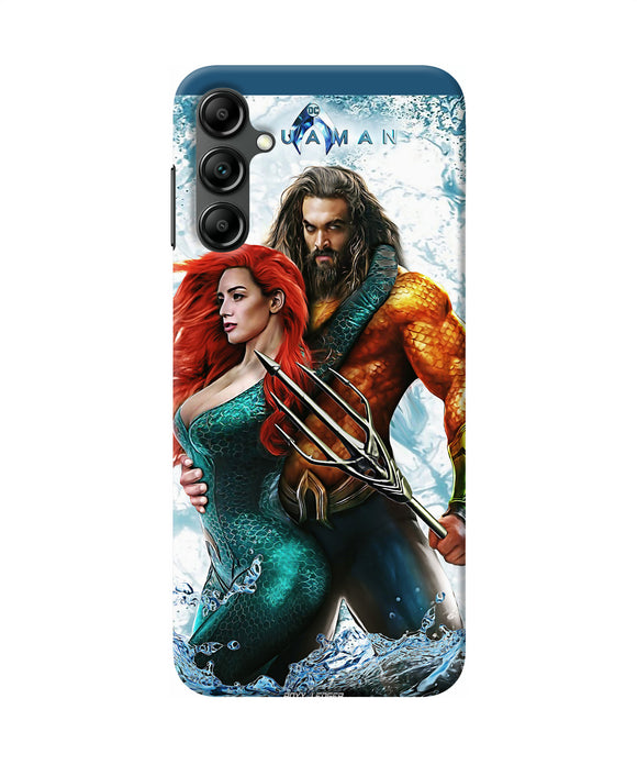 Aquaman couple water Samsung A14 5G Back Cover