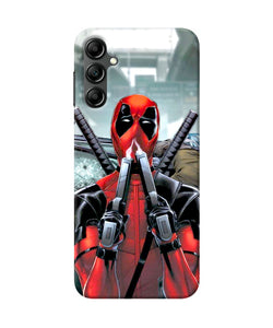 Deadpool with gun Samsung A14 5G Back Cover