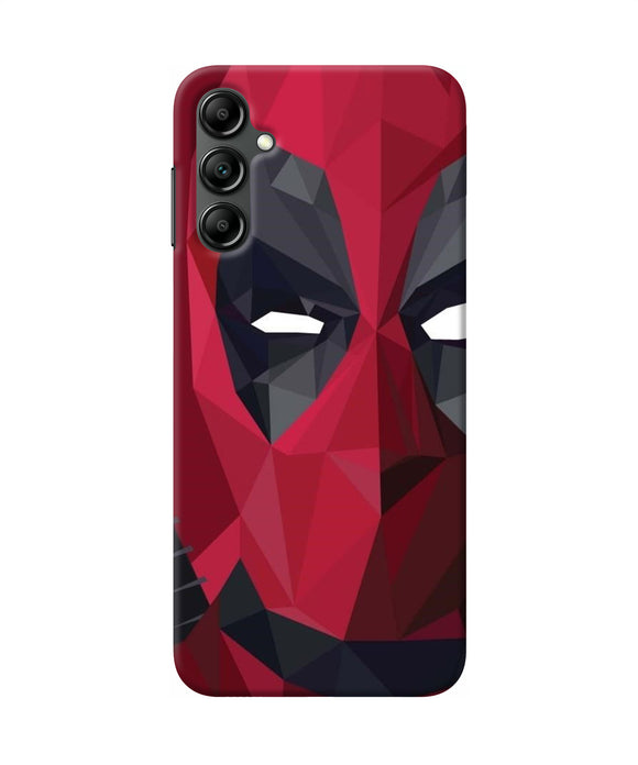 Abstract deadpool half mask Samsung A14 5G Back Cover