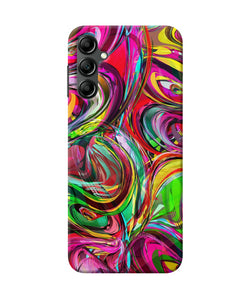 Abstract colorful ink Samsung A14 5G Back Cover