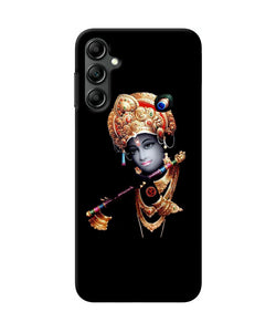 Lord krishna with fluet Samsung A14 5G Back Cover