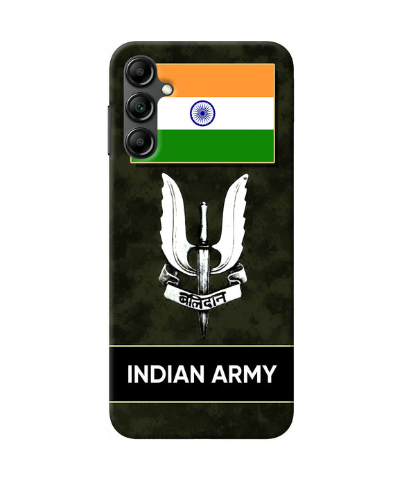 Indian flag balidan logo Samsung A14 5G Back Cover