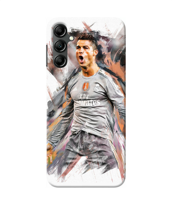 Ronaldo poster Samsung A14 5G Back Cover