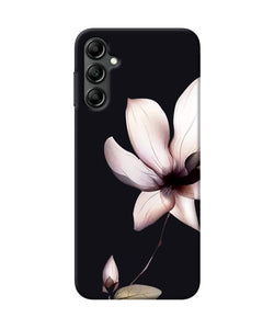 Flower white Samsung A14 5G Back Cover