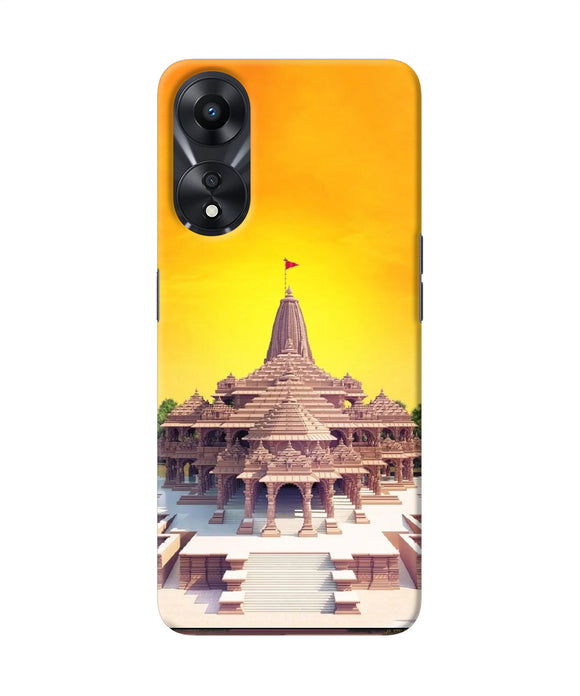 Ram Mandir Ayodhya Oppo A78 5G Back Cover