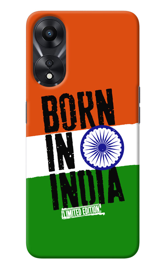 Born in India Oppo A78 5G Back Cover