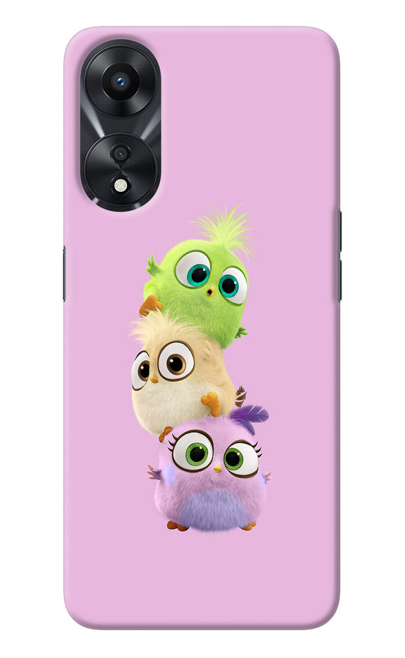 Cute Little Birds Oppo A78 5G Back Cover