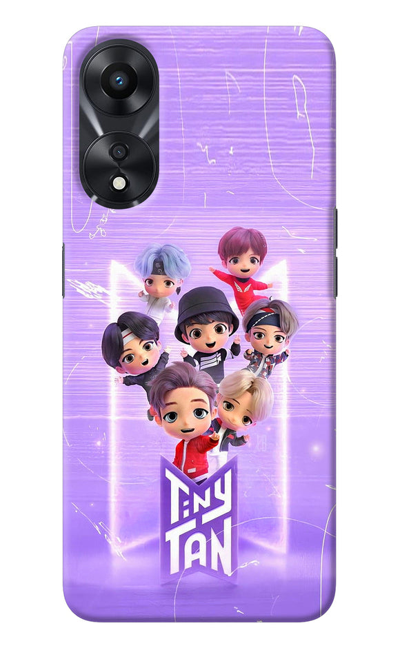 BTS Tiny Tan Oppo A78 5G Back Cover