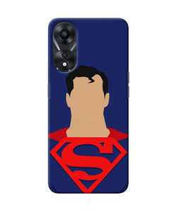 Superman Cape Oppo A78 5G Real 4D Back Cover