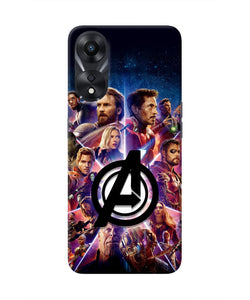 Avengers Superheroes Oppo A78 5G Real 4D Back Cover