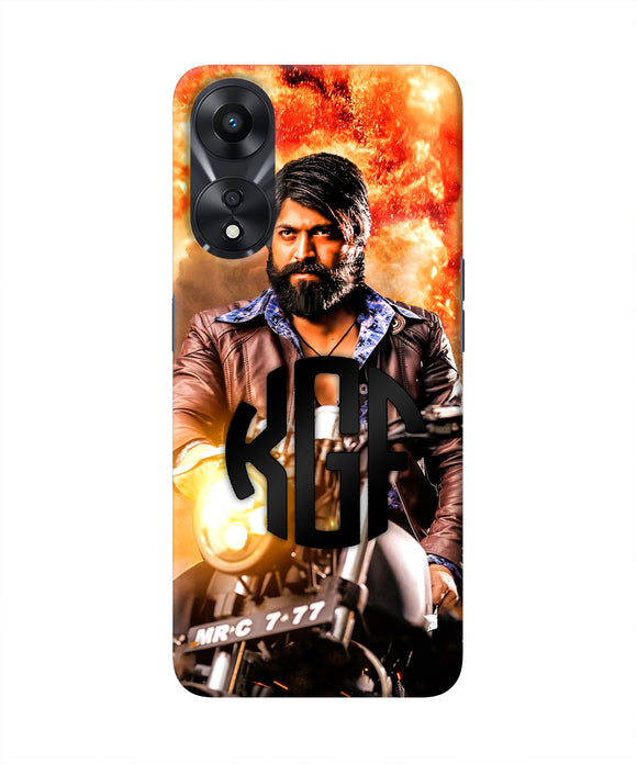 Rocky Bhai on Bike Oppo A78 5G Real 4D Back Cover
