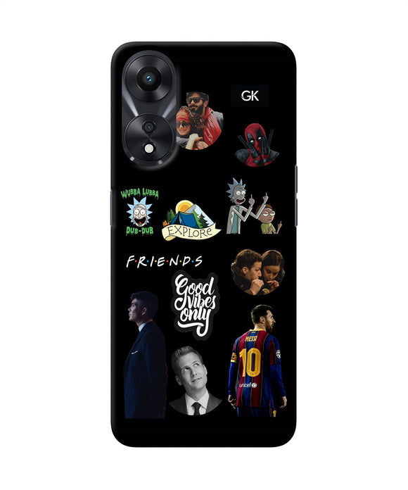 Positive Characters Oppo A78 5G Back Cover