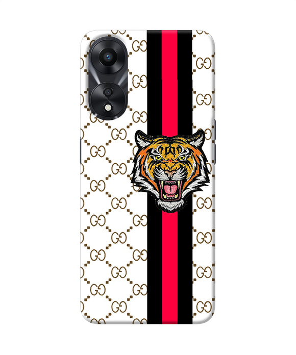 Gucci Tiger Oppo A78 5G Back Cover