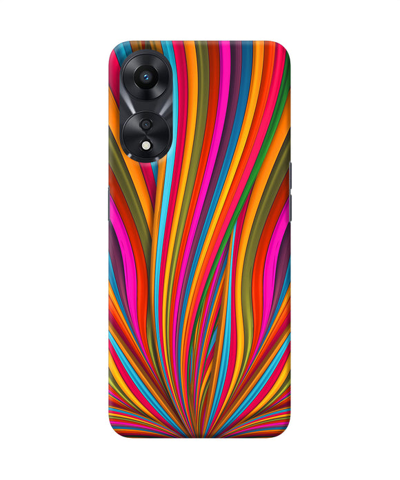 Colorful pattern Oppo A78 5G Back Cover