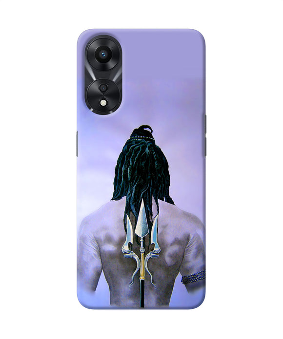 Lord shiva back Oppo A78 5G Back Cover