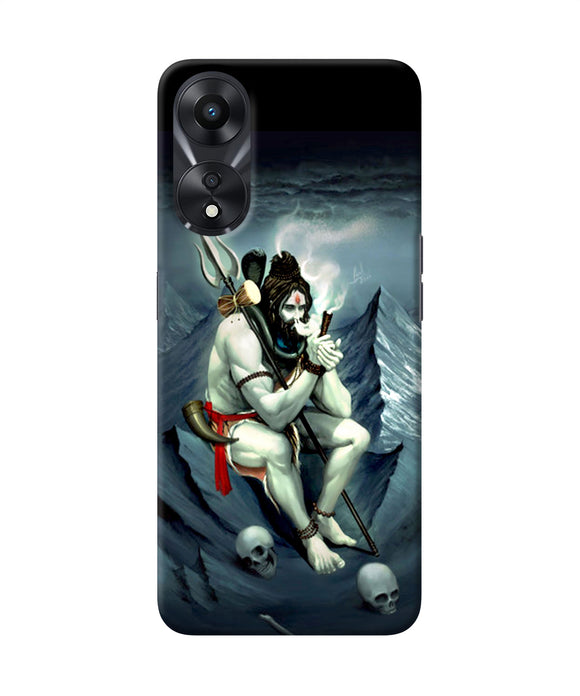 Lord shiva chillum Oppo A78 5G Back Cover