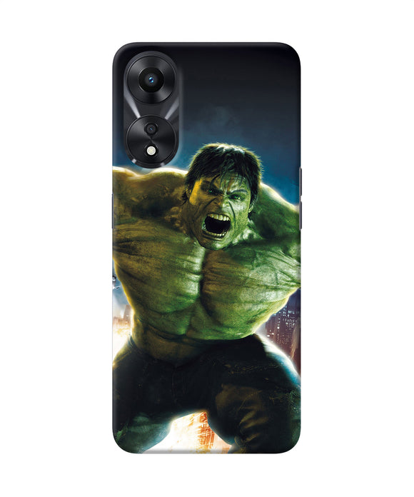 Hulk super hero Oppo A78 5G Back Cover