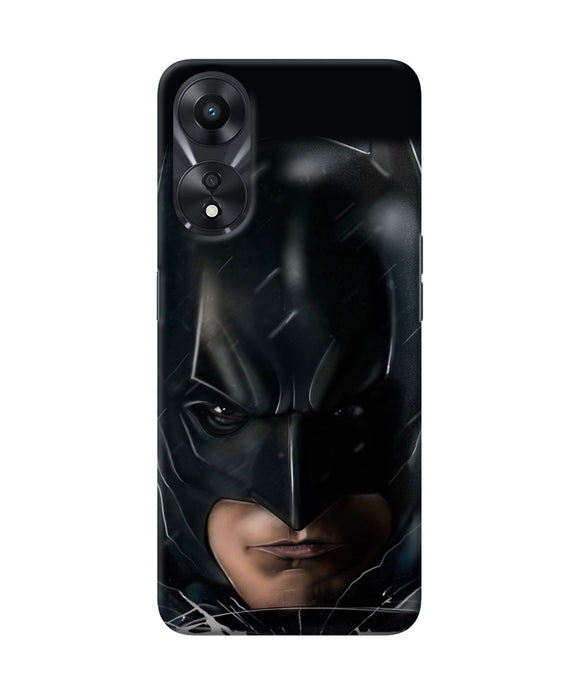 Batman black mask Oppo A78 5G Back Cover