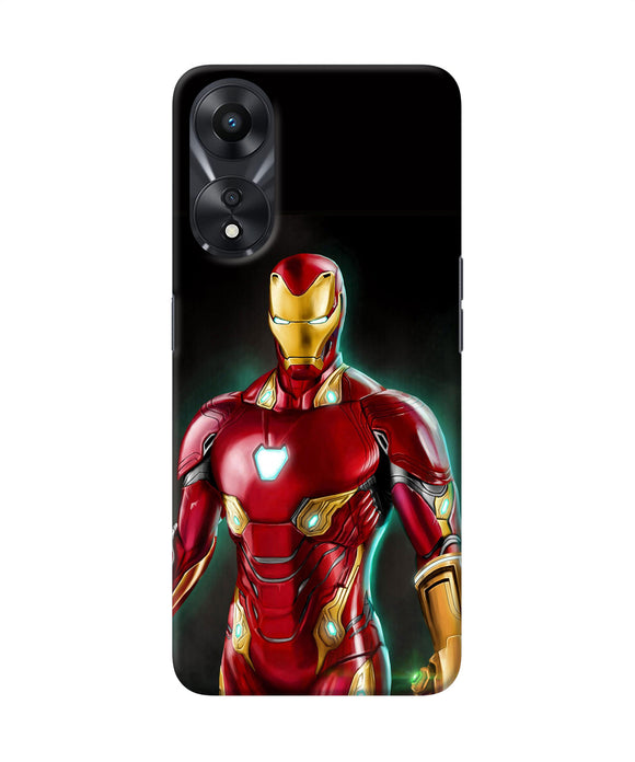 Ironman suit Oppo A78 5G Back Cover