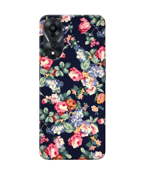 Natural flower print Oppo A78 5G Back Cover