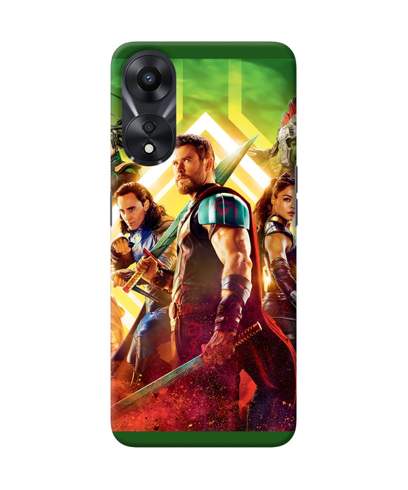 Avengers thor poster Oppo A78 5G Back Cover