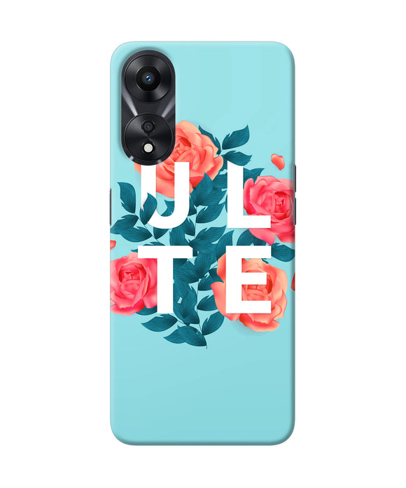 Soul mate two Oppo A78 5G Back Cover