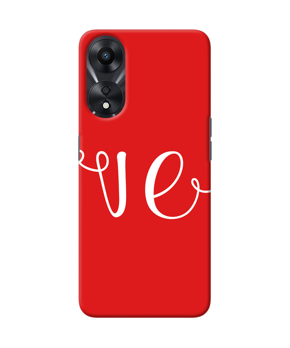 Love two Oppo A78 5G Back Cover