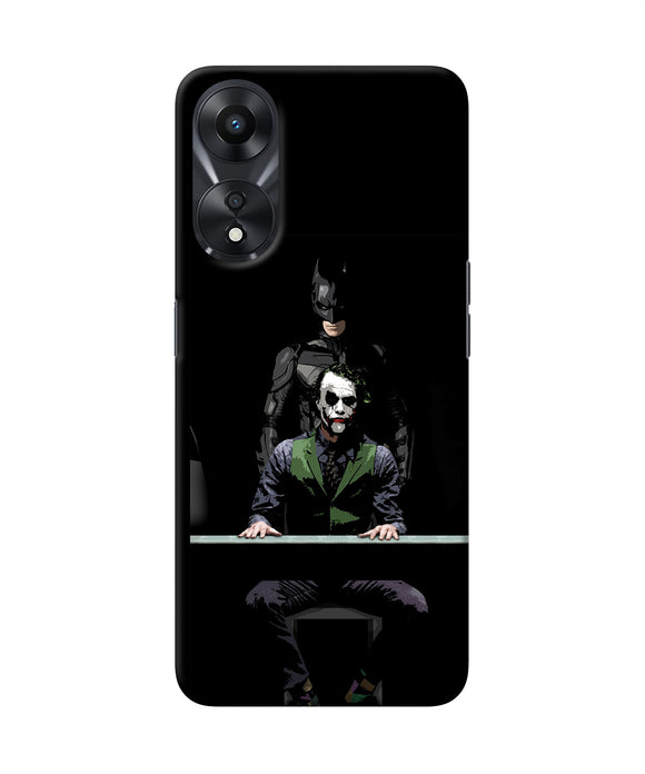 Batman vs joker Oppo A78 5G Back Cover