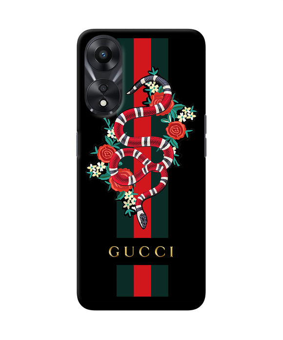 Gucci poster Oppo A78 5G Back Cover