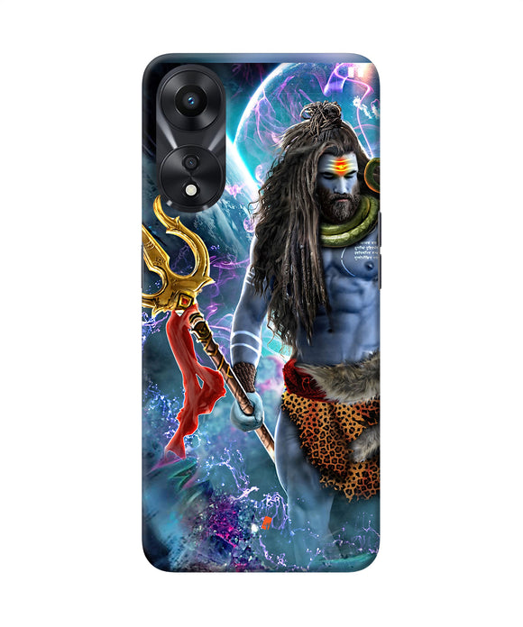 Lord shiva universe Oppo A78 5G Back Cover