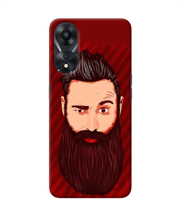 Beardo character Oppo A78 5G Back Cover
