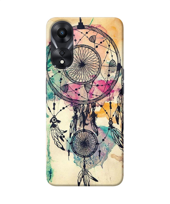 Craft art paint Oppo A78 5G Back Cover