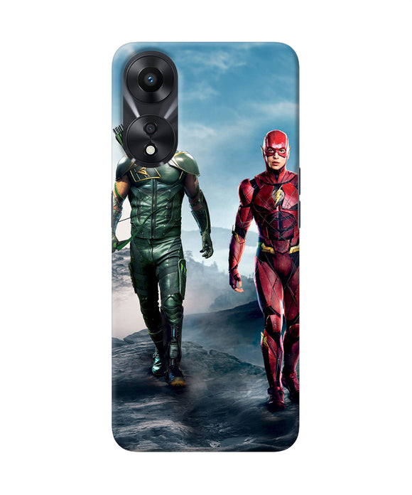 Flash running Oppo A78 5G Back Cover