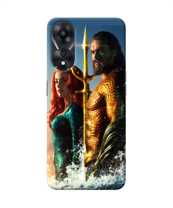 Aquaman couple Oppo A78 5G Back Cover