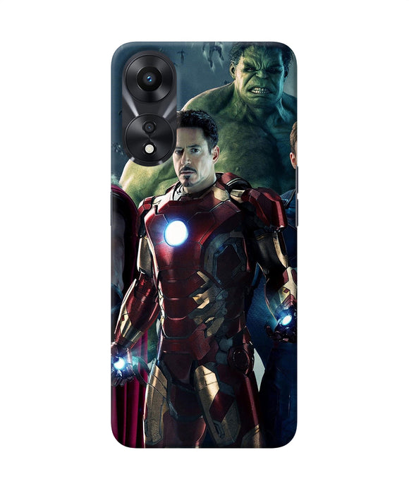 Ironman hulk space Oppo A78 5G Back Cover