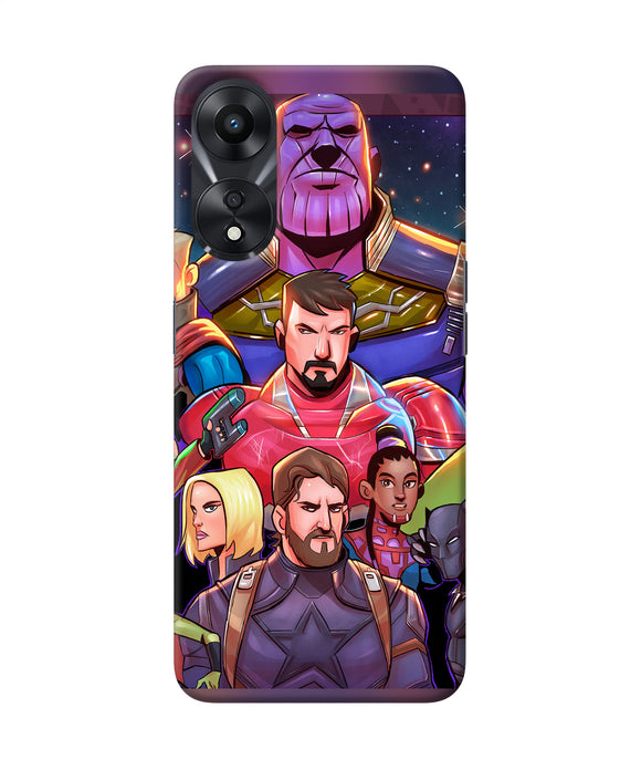 Avengers animate Oppo A78 5G Back Cover