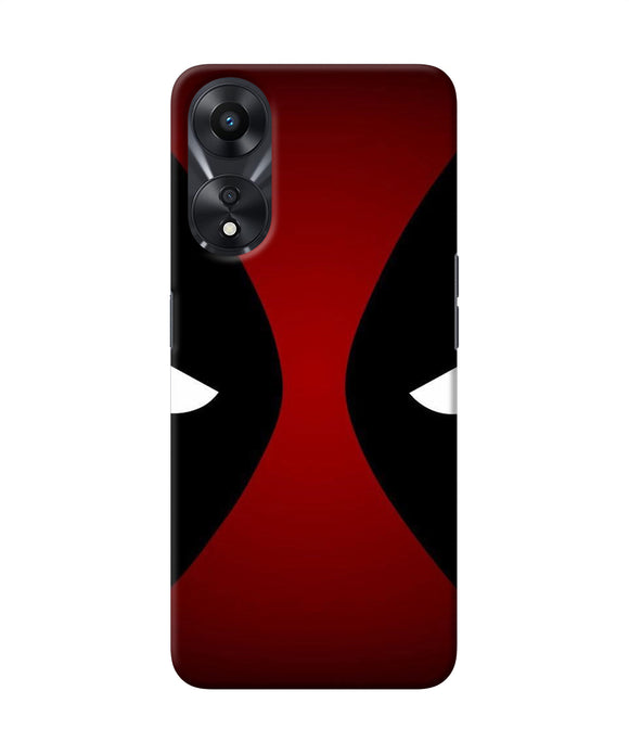 Deadpool eyes Oppo A78 5G Back Cover