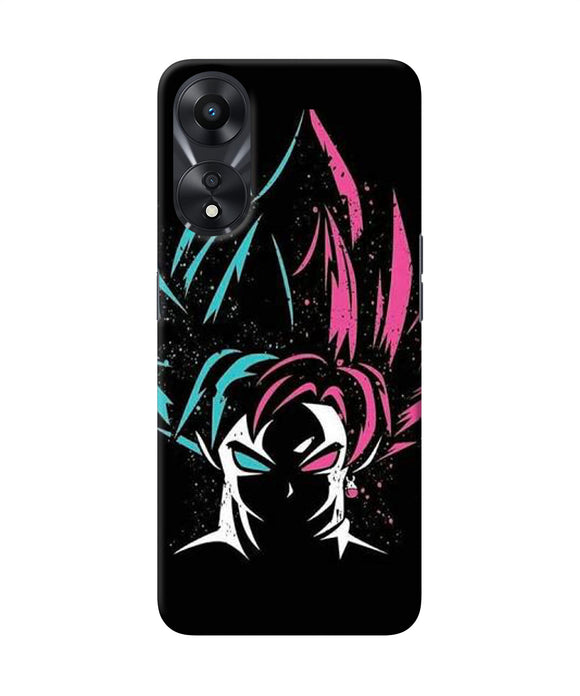 Vegeta goku Oppo A78 5G Back Cover