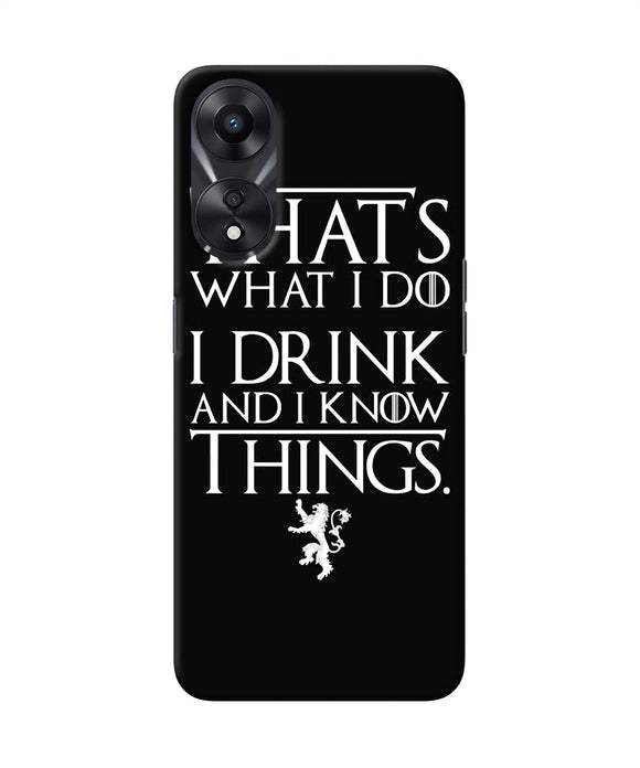 GOT quote Oppo A78 5G Back Cover